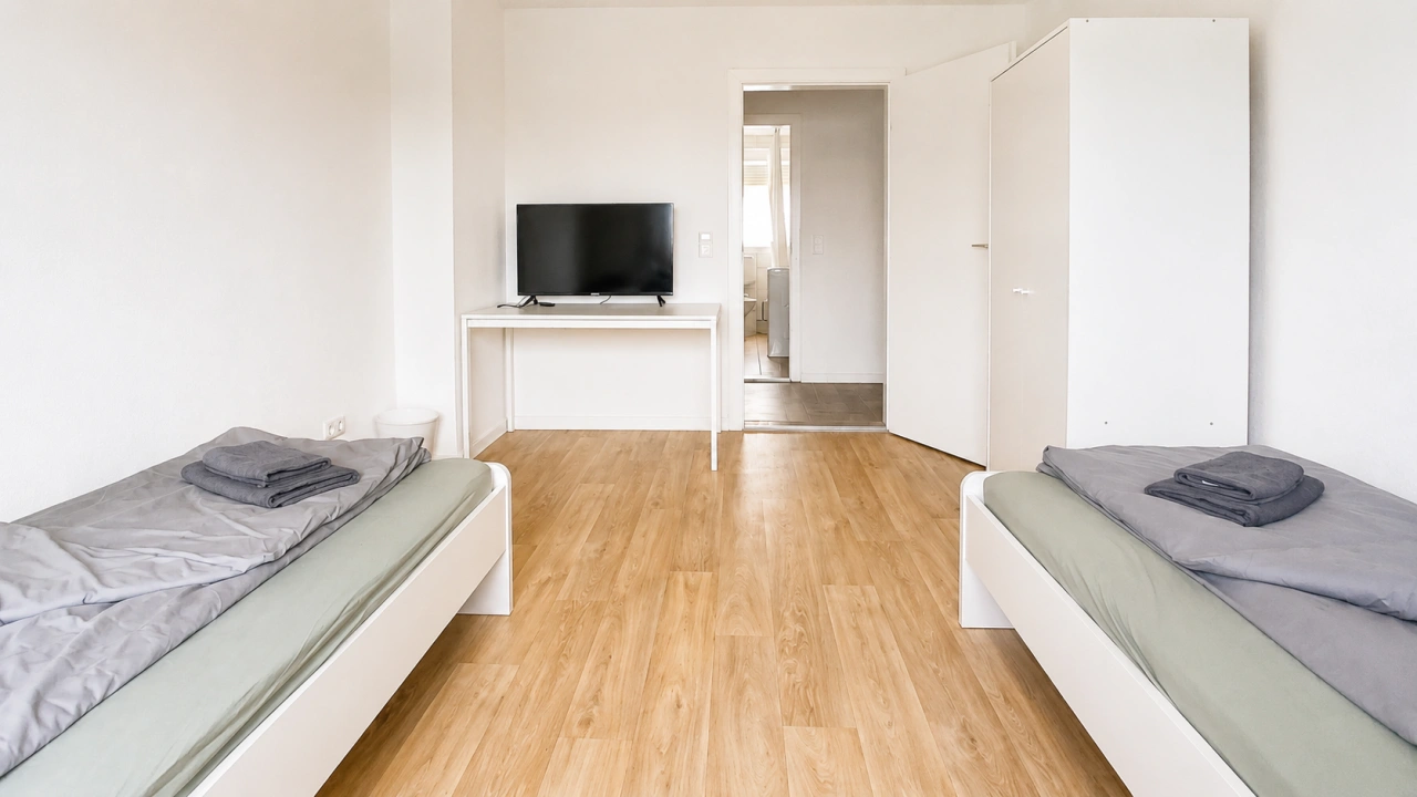 Delitzsch 3 - Schlafzimmer 2 Fernseher