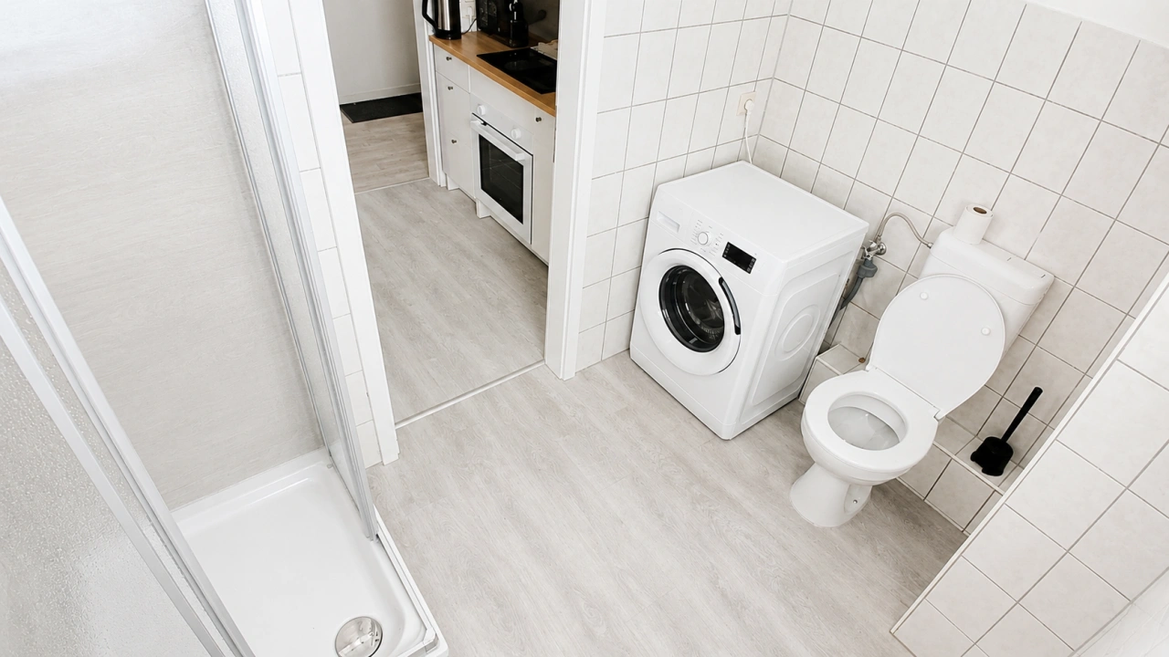 Weißenfels 7 - Badezimmer Waschmaschine