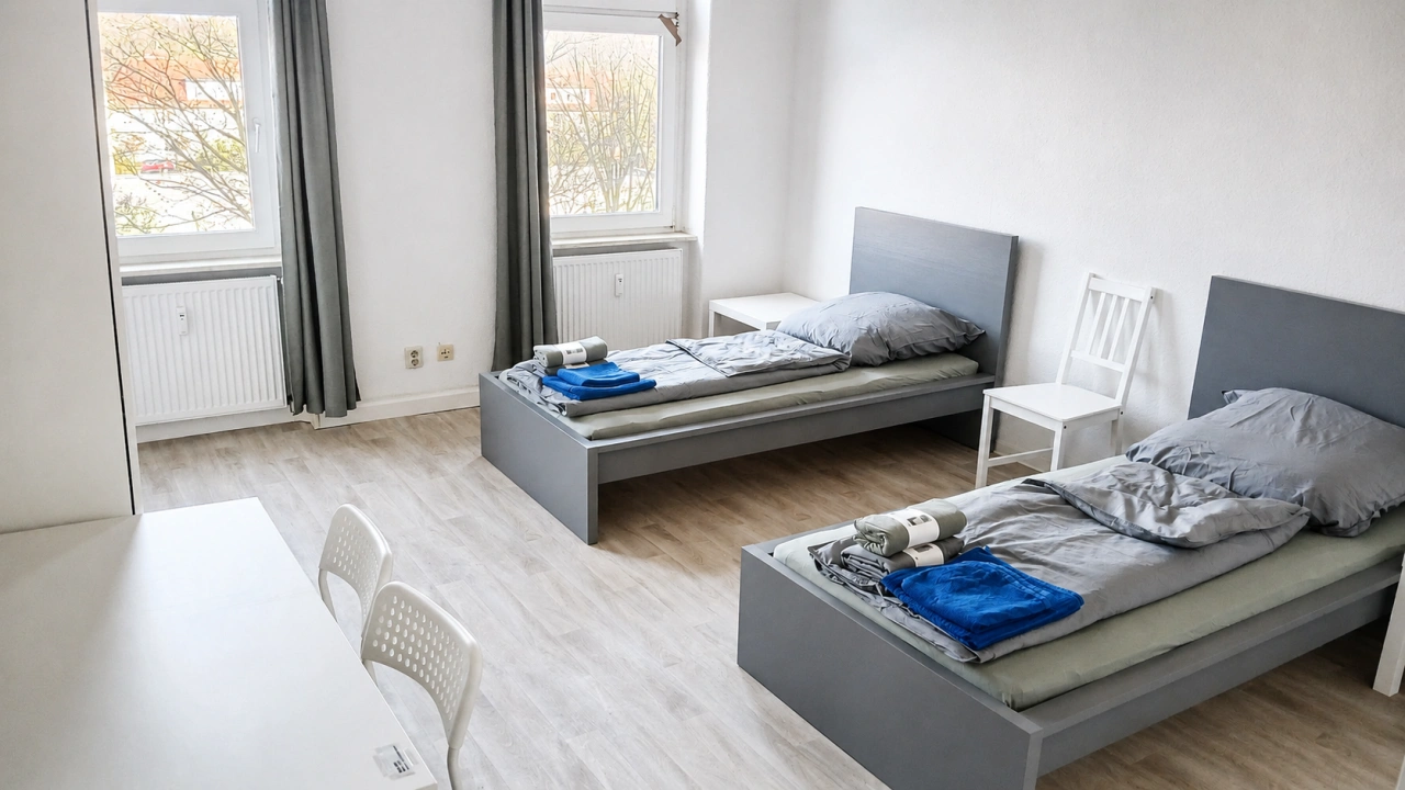 Weißenfels 7 - Schlafzimmer 1 Tisch