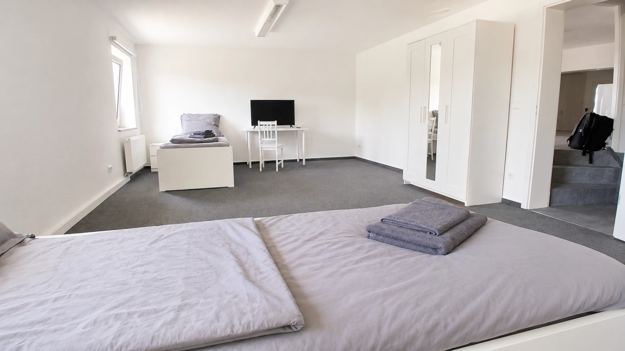 Leuna 1 - Schlafzimmer 4 Weitwinkel