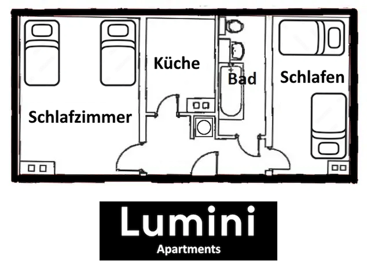 Neukieritzsch 2 - Grundriss Witznitzer Str 25 2OG Mitte