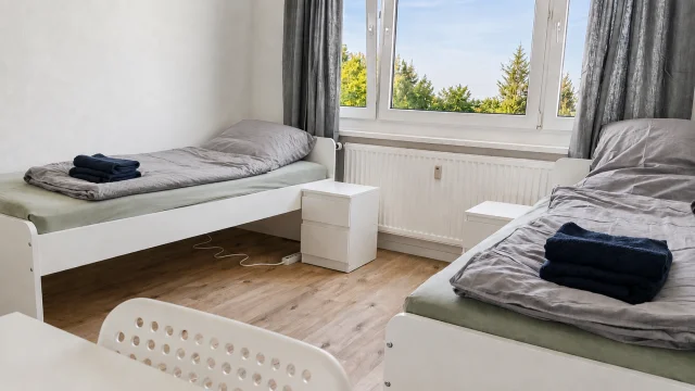 Neukieritzsch 4 - Schlafzimmer 2 Perspektive