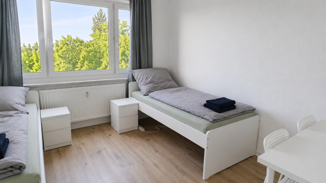 Neukieritzsch 4 - Schlafzimmer 2 Tisch