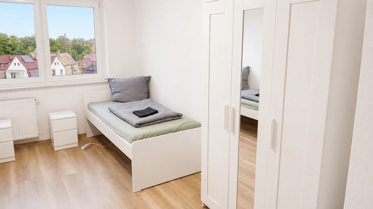 Weißenfels 9 - Schlafzimmer 1 Schrank